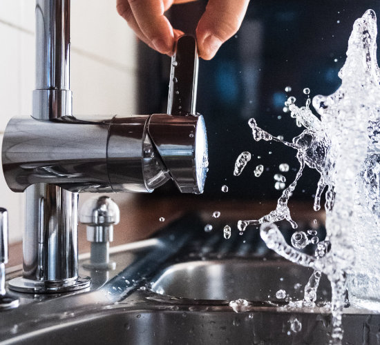 Réparation de fuite d'eau